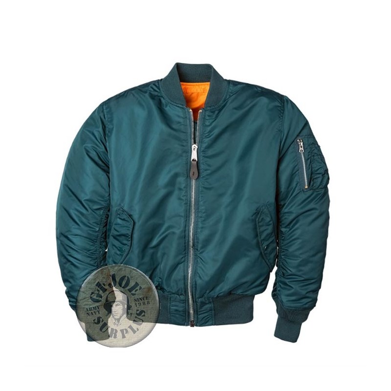 CHAQUETA PILOTO MA1 "ALPHA" AZUL NAVY