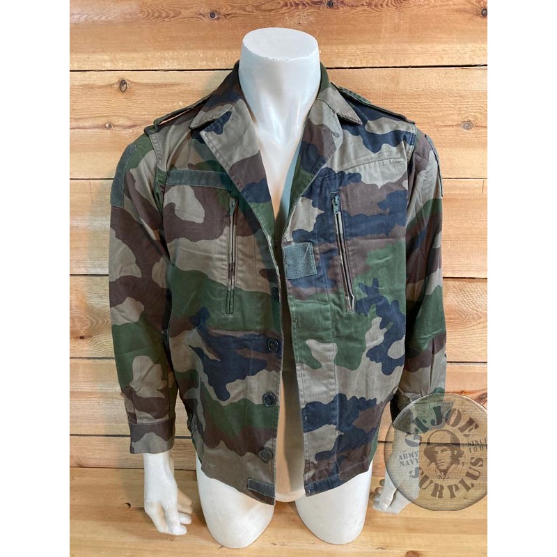 FRENCH ARMY CEE CAMO JACKETS USED CONDITION