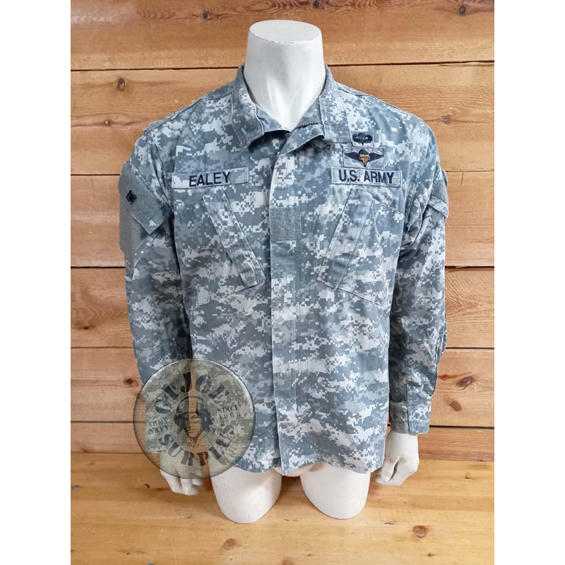 PEÇA UNICA!!! JAQUETA ACU CAMUFLATGE AT DIGITAL US ARMY "PLEGADOR"