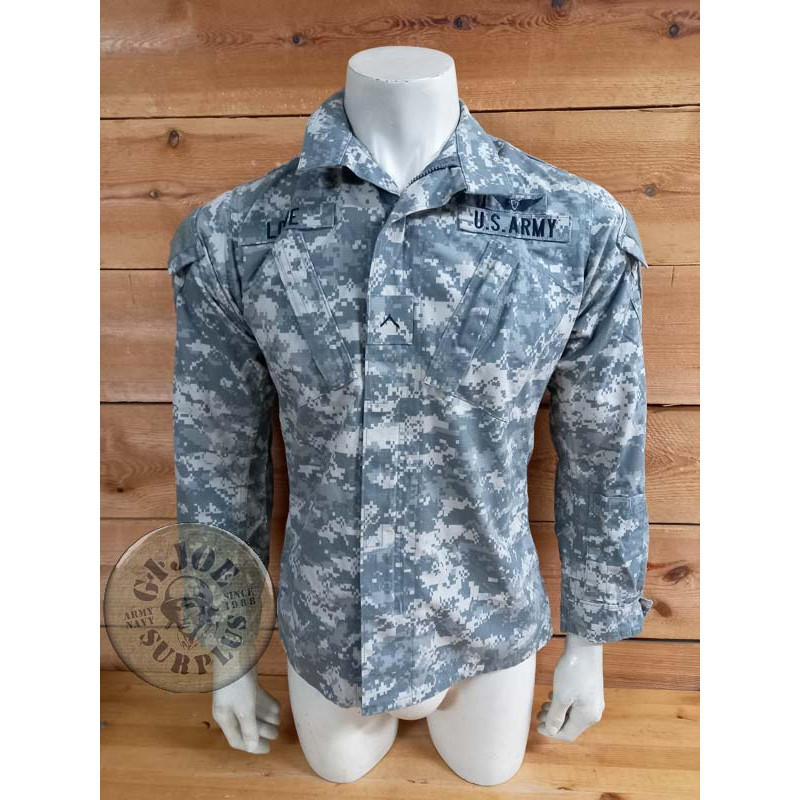 PIEZA UNICA!!! CHAQUETILLA ACU CAMO AT DIGITAL "STAFF SERGEANT" MEDIUM LONG