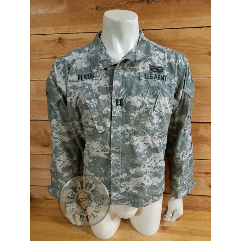 PIEZA UNICA!!! CHAQUETILLA ACU CAMO AT DIGITAL "STAFF SERGEANT" MEDIUM LONG