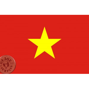 BANDERA PAISES 1 X1.5M "UNION SOVIETICA" REPLICA BANDERA 0.9x1.5M "VIETNAM"