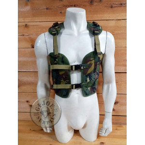DUTCH ARMY DPM CAMO MOLLE LIGHT TACTICAL VEST AS NEW