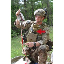 TACTICAL EMT SCISSORS BLACK COLOUR TACTICAL EMT SCISSORS "KINDMAX" DUTCH ARMY BLACK COLOUR