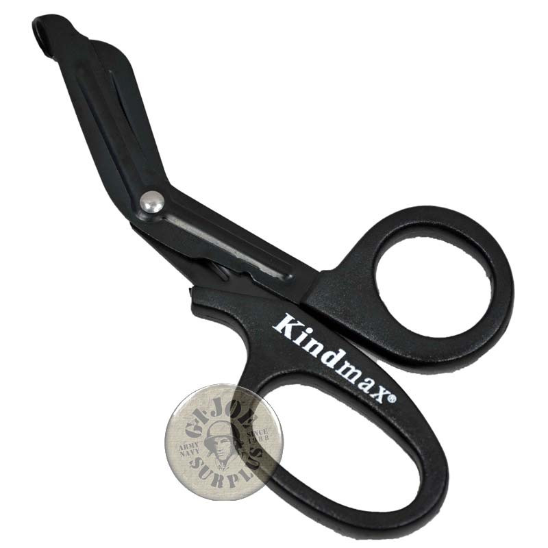 TACTICAL EMT SCISSORS BLACK COLOUR TACTICAL EMT SCISSORS "KINDMAX" DUTCH ARMY BLACK COLOUR