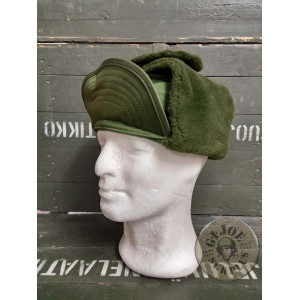 DENMARK ARMY GREEN WINTER CAP NEW