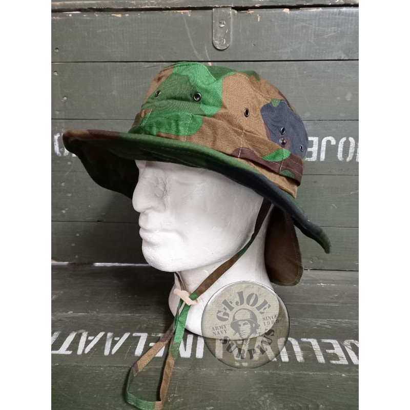 DUTCH ARMY AMAZONAS TROPICAL CAMO JUNGLE HAT AS NEW