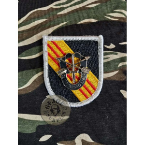 INSIGNIA+PARCHE BOINA US "SPECIAL FORCES" VIETNAM