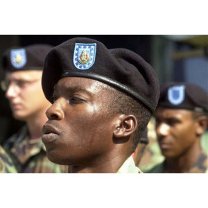 INSIGNIA+PARCHE BOINA US "SPECIAL FORCES" VIETNAM