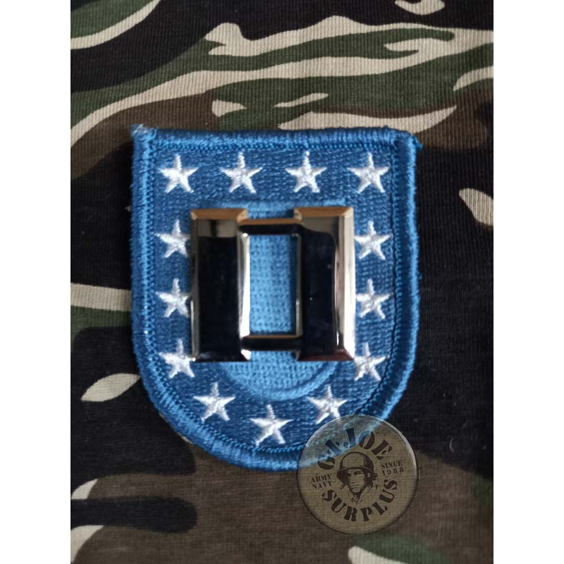 INSIGNIA+PARCHE BOINA US "SPECIAL FORCES" VIETNAM