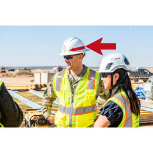 CASCOS TRABAJO "HARD HAT TIPO USA" USADOS