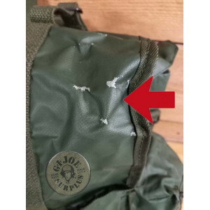 BELGIUM OLIVE GREEN RUCKSACK BELGIUM OLIVE GREEN PVC RUCKSACK