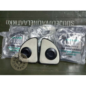 FILTRO TRIANGULAR PARA MASCARA ANTIGAS DDR/CHECOSLOVAQUIA/POLONIA "TIPO M10" NUEVOS