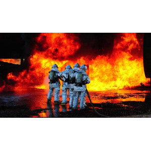 CAPUCHAS DE BOMBEROS "ALTA TEMPERATURA" USADOS
