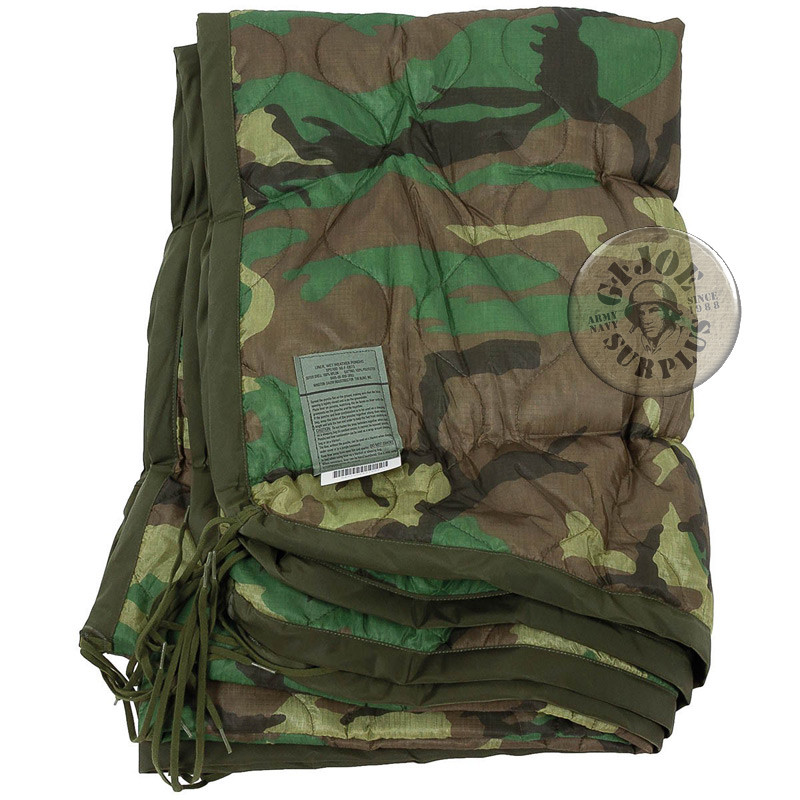 US ARMY PONCHO LINER CAMUFLATGE PLUJA NOUS