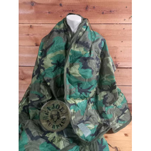 US ARMY PONCHO LINER CAMUFLATGE PLUJA NOUS