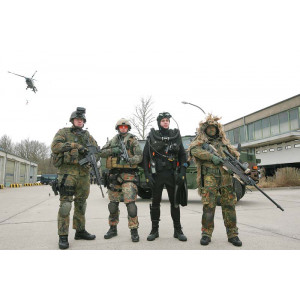 PEGAT FRANCOTIRADOR ESERCIT ALEMA FONS FLECKTARN NOUS