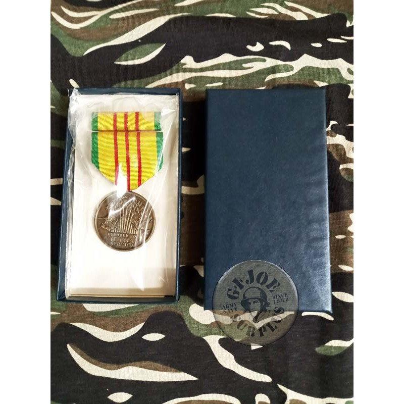 MEDALLES GENUINES US "VIETNAM SERVICE SET" NOVES