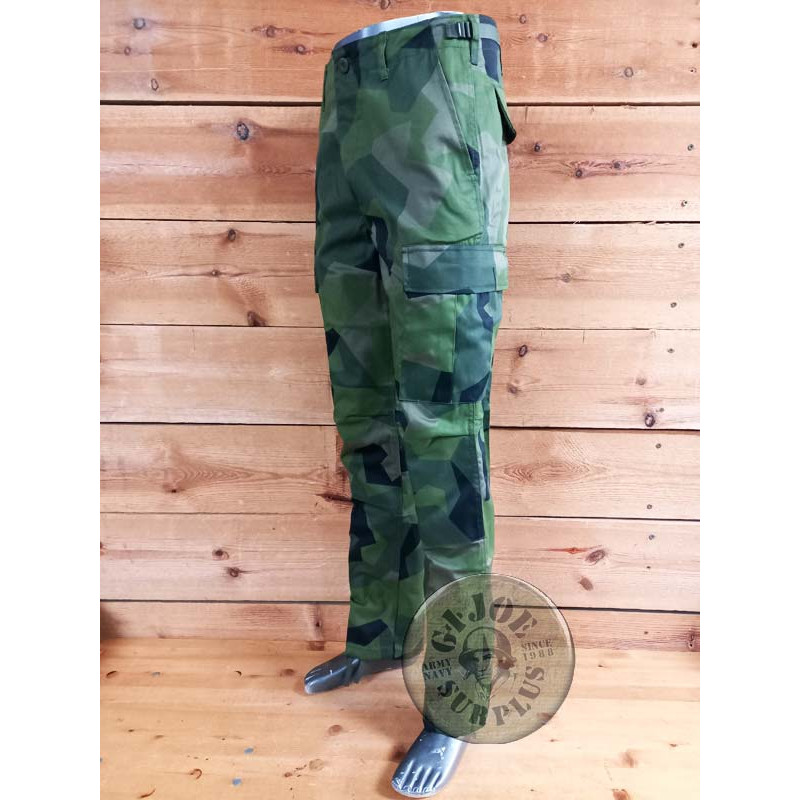 PANTALONES CARGO "BDU REFUERZOS"PANTALONES CARGO "BDU REFUERZOS" CAMO M90 SUECIA
