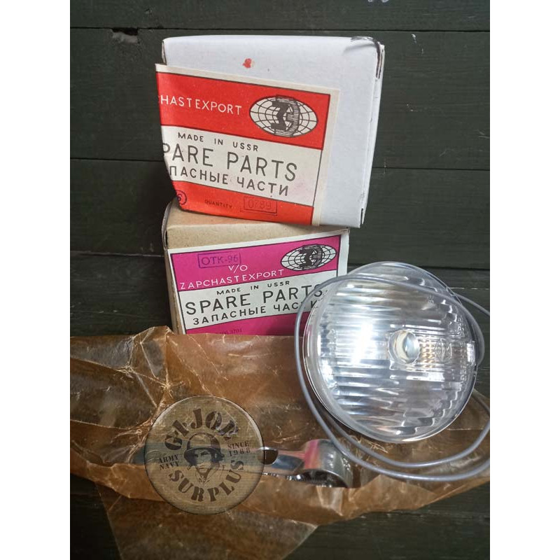 KIT DE LUZ CON DINAMO BICICLETA UNION SOVIETICA NUEVAS