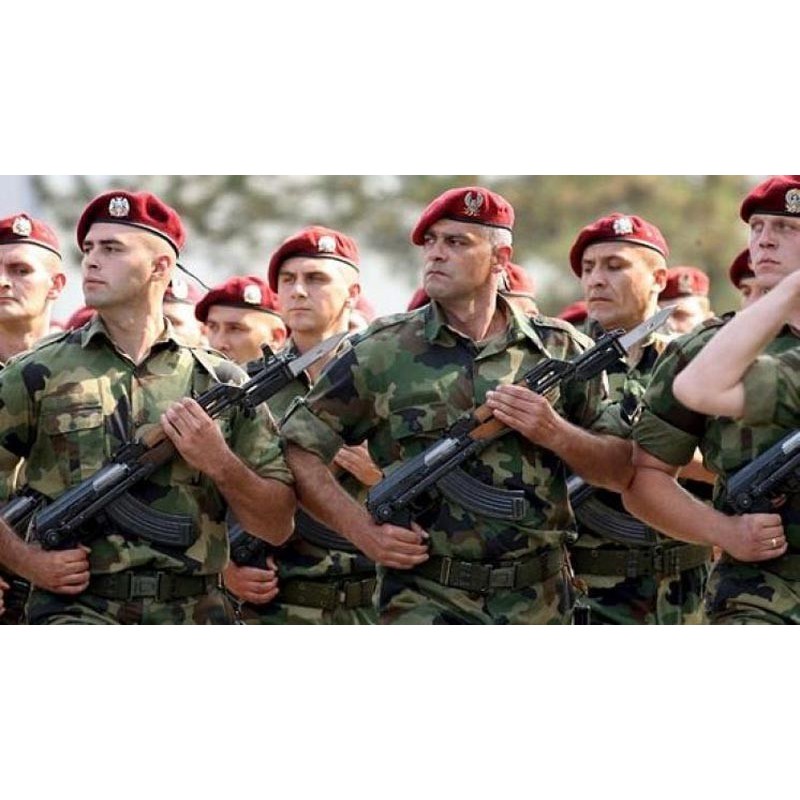 SERBIAN ARMY M89/93 CAMO COMBAT SHIRTS USE CONDITION