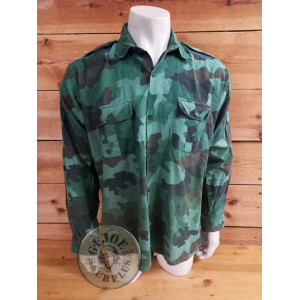 CAMISAS COMBATE CAMUFLAJE M89/93 EJERCITO SERBIA USADAS