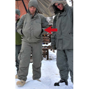 PARKA GORETEX ECWCS LEVEL VI  CAMO AT DIGITAL US ARMY NUEVAS