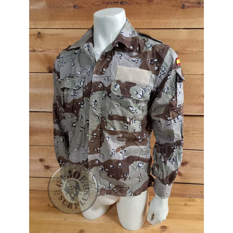 CHAQUETILLAS DE COMBATE EJERCITO ESPAÑA CAMO DESERT 6 COLORES