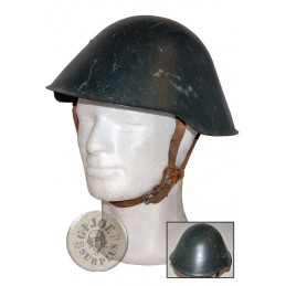 CASCOS ACERO EJERCITO DDR "VOPO M56" + FUNDA CAMO DDR