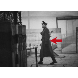 ABRIGO PASEO LANA EJERCITO ALEMANIA DEL ESTE 1er MODELO