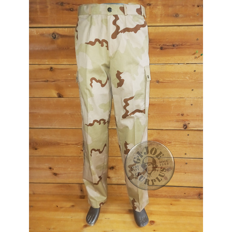 DUTCH ARMY DESERT CAMO COMBAT TROUSERS BRAND NEW DUTCH ARMY DESERT CAMO COMBAT TROUSERS USED