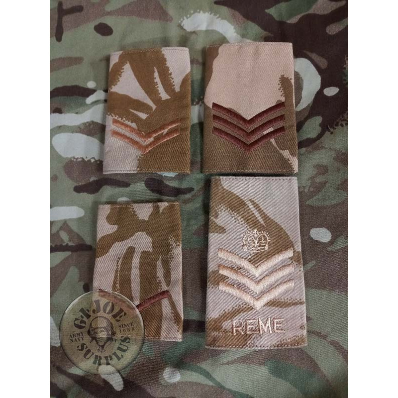 BRITISH "PILOTS! DPM CAMO EPAULETTES NEW SELLING AT OUR SHOP!! BRITISH ARMY DPM CAMO EPAULETTES  BRITISH ARMY DESERT  DPM CAMO E