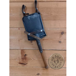 DATADA 1943!! PALA "M35 FELDSPATEN" ALEMANIA WW2 CON FUNDA SUIZA 1944