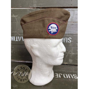 GORRA CUARTELERA US ARMY GARRISON CAP WWII "INFANTERIA-PARACAIDISTAS" /PIEZA ÚNICA