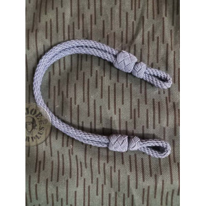 EAST GERMAN OFFICERS  SILVER METAL CAP CORD NEW EAST GERMAN TRANSPORT POLICE GREY CAP CORD NEW