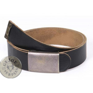 GERMAN ARMY TROUSERS BELT USED GERMAN ARMY TROUSERS LEATHER BELT USED