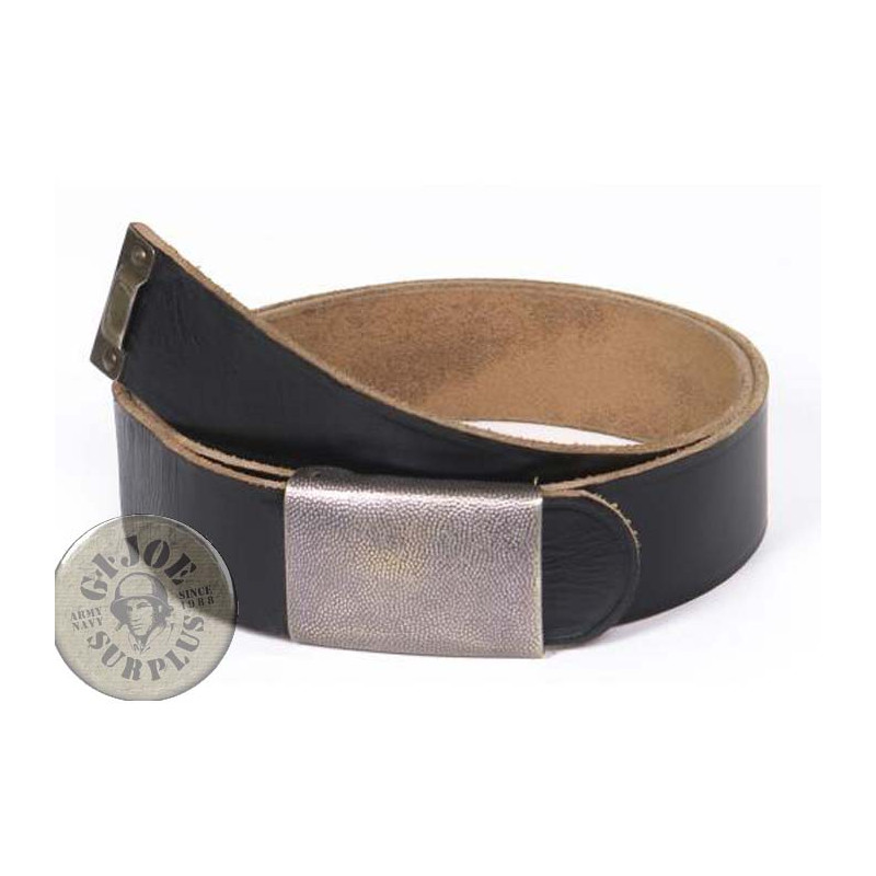 GERMAN ARMY TROUSERS BELT USED GERMAN ARMY TROUSERS LEATHER BELT USED
