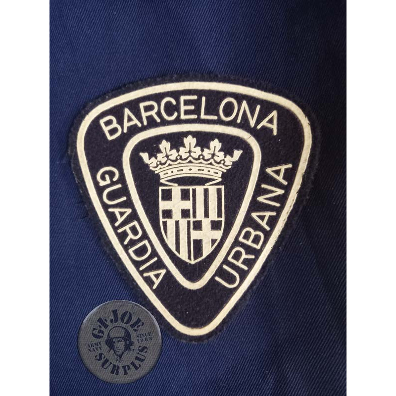 BARCELONA LOCAL POLICE SHOULDER PATCH USED