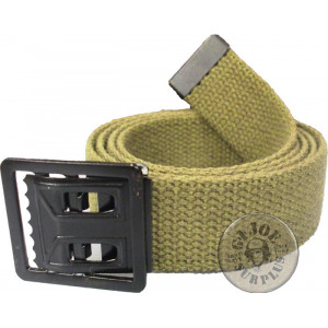 FRENCH ARMY "M1951" OPEN BUCKLE BELT KHAKI AS NEW