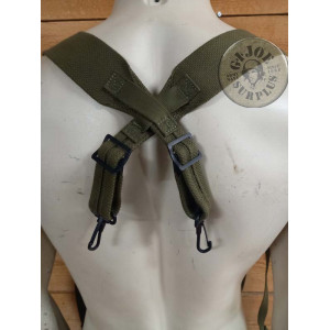 FUNDAS PARA 3 CARGADORES "MP5" VERDE EJERCITO NORUEGO USADAS