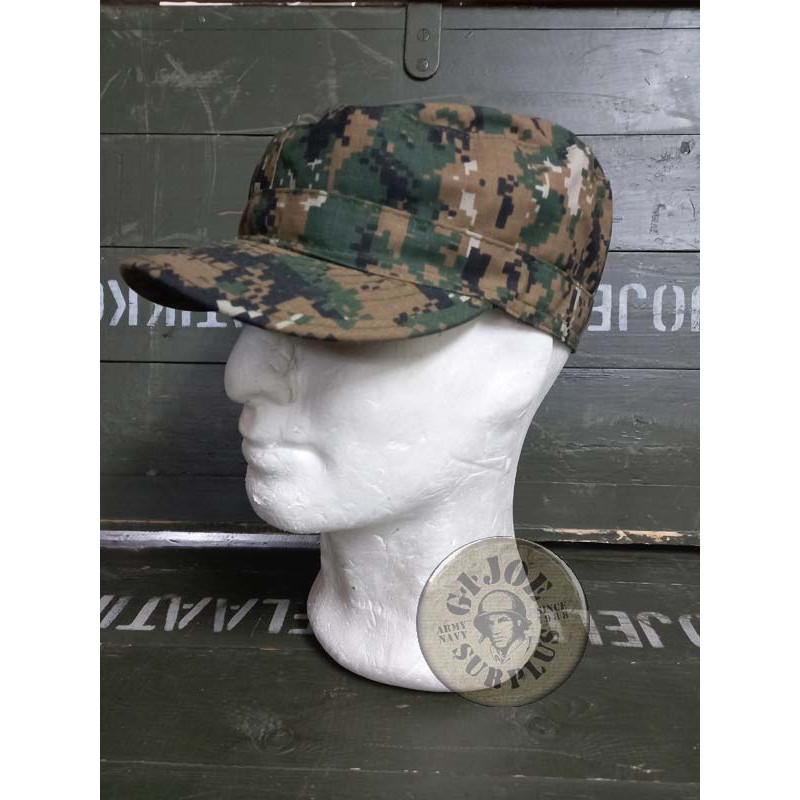 BDU CAP "TIGER STRIPE RIPSTOP COTTON" REPRO BDU CAP "WOODLAND" RIPSTOP REPRO BDU CAP "USMC MARPAT WOODLAND" RIPSTOP REPRO