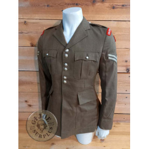 CHAQUETAS DE PASEO No2 EJERCITO BRITANICO CON PARCHES y GALONES CHAQUETAS DE PASEO No2 "COLDSTREAM GUARDS" EJERCITO BRITANICO CO