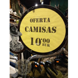 CARNAVAL!! CAMISAS MILITARES M/LARGA X10 EUROS/PIEZA!!!