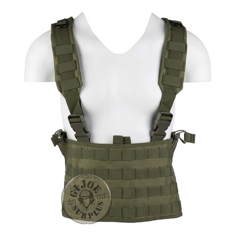 ARMILLA TACTICA "MISSION CHEST RIGG" COLOR COIOTE ARMILLA MODULAR "CARRIER CHEST RIGG" COLOR VERD