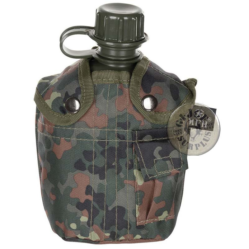 CANTIMPLORA CON CAZILLO "US ARMY" COLOR WOODLAND