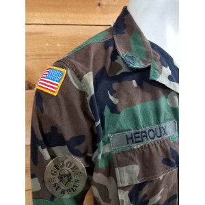 SPECIAL FORCES!!! CHAQUETILLA BDU WOODLAND "SPECIAL FORCES SCHOOL MEDIUM LONG