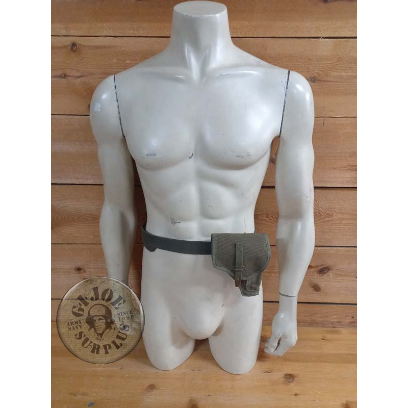 ITALIAN ARMY PISTOL CANVAS HOLSTER "BERETTA 34/35" BRAND NEW