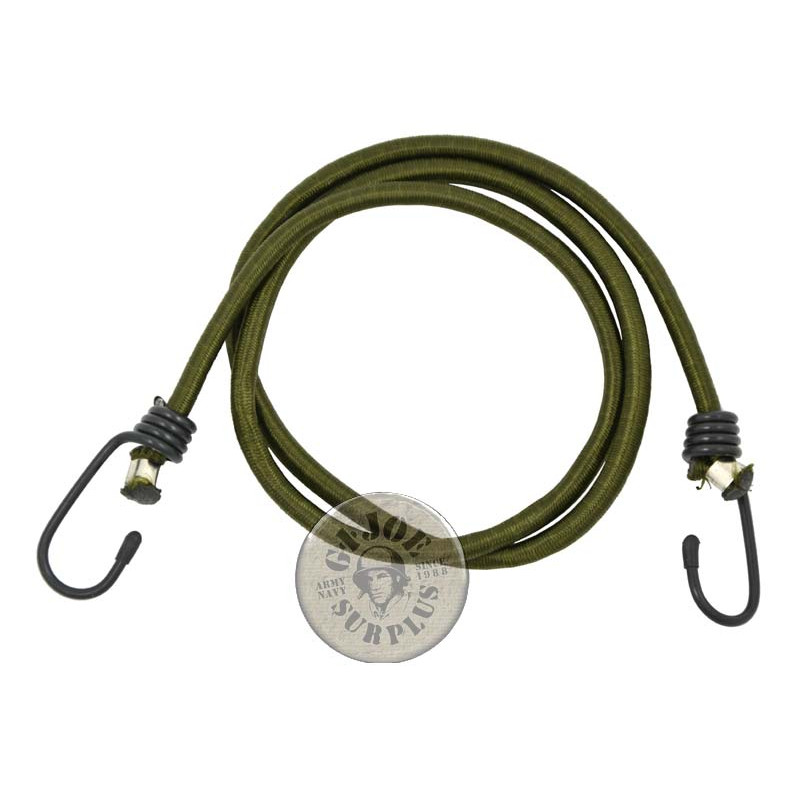 DUTCH ARMY GENUINE BUNGEES OLIVE GREEN 105CMS AS NEW