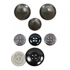 10xBOTONES METALICOS US AIR FORCE GRANDES