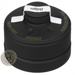 "DRAGGER" GAS MASK FILTERS MADE IN GERMANY NEW